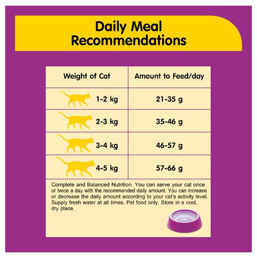Whiskas Dry Cat Food Adult 1+ Years - Chicken Flavour 1.2 Kg view 4