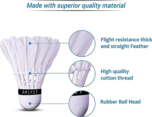 Stellar Feather Shuttlecock Pack of 10 view 3