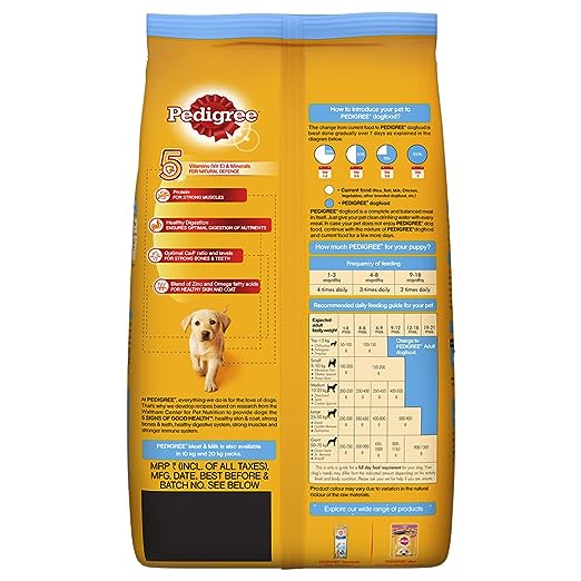 Pedigree Puppy Dry Dog Food - Chicken & Milk 2.8 Kg view 2