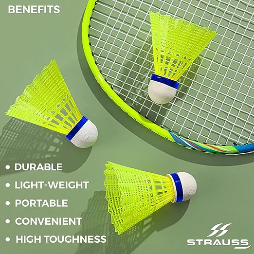 Strauss Smash Hit - 22 Nylon Shuttlecock view 3