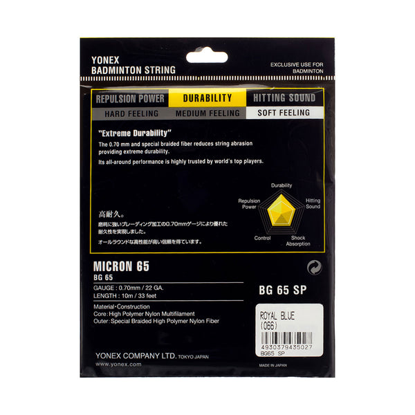 Yonex BG 65 Titanium Strings view 2