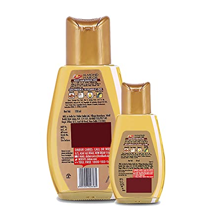 Dabur Almond Hair Oil 100 ml + 50 ml view 2