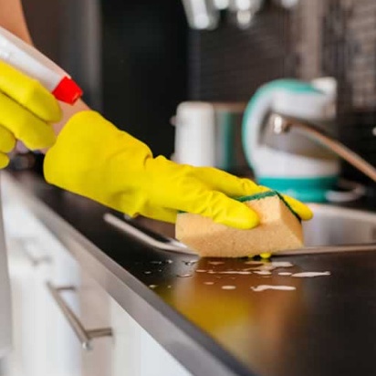 Complete Kitchen Cleaning (Excluding Cabinet Interiors) - Only Kitchen