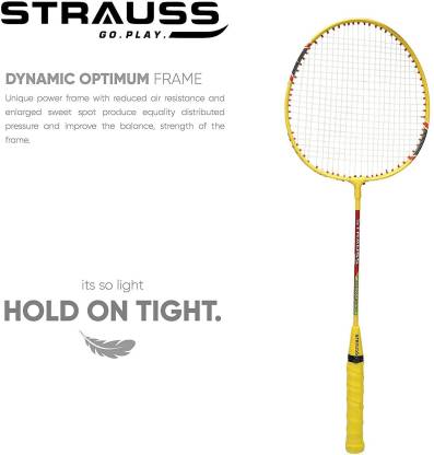 Strauss Strike 100 Racquet Blue view 3